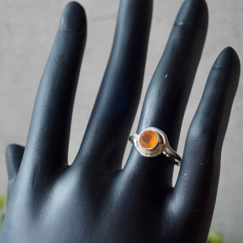 カーネリアン リング シルバー925 11号（sv-935） | Ratna gemstones