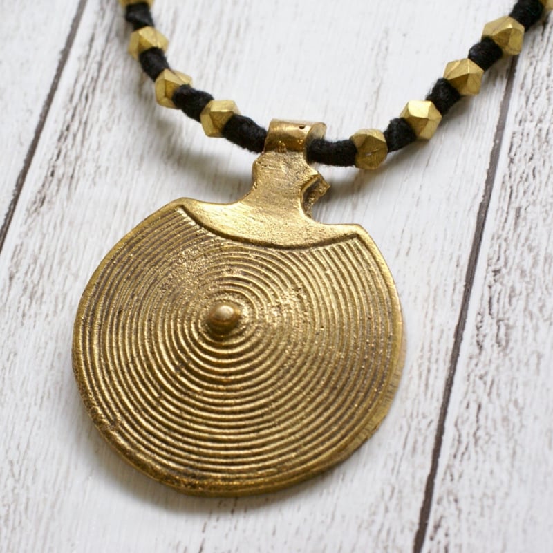 ドクラアート オリッサ真鍮 トライバルネックレス（b-77） | Ratna