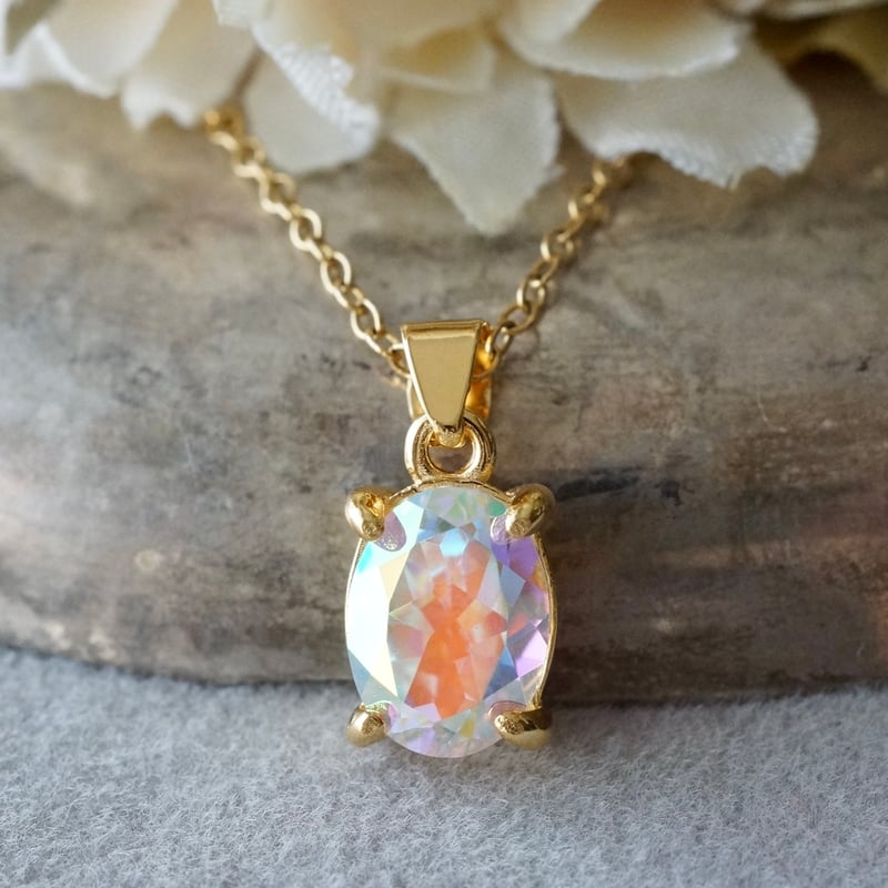 Handmade】マーキュリーカラー ミスティッククォーツ ペンダントトップ