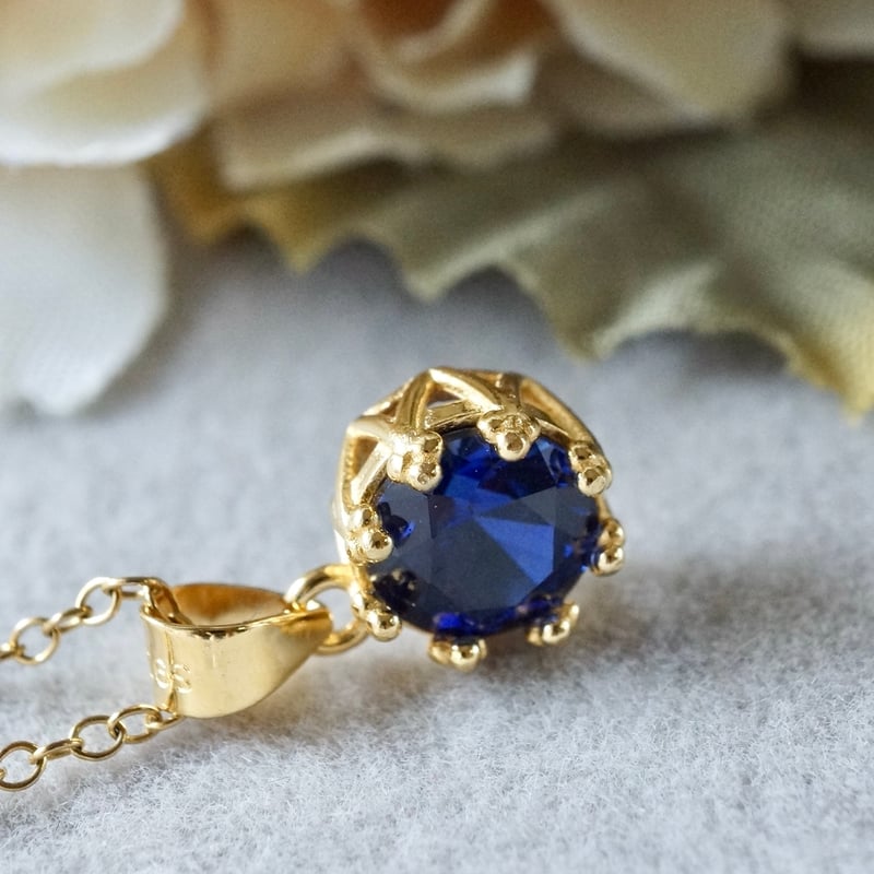 【美品】ブローチ&Pトップ ロイヤルブルー系サファイア14ct ダイヤ1.4ct 美品】ブローチ＆Pトップ ロイヤルブルー系サファイア14ctダイヤ1.4ct