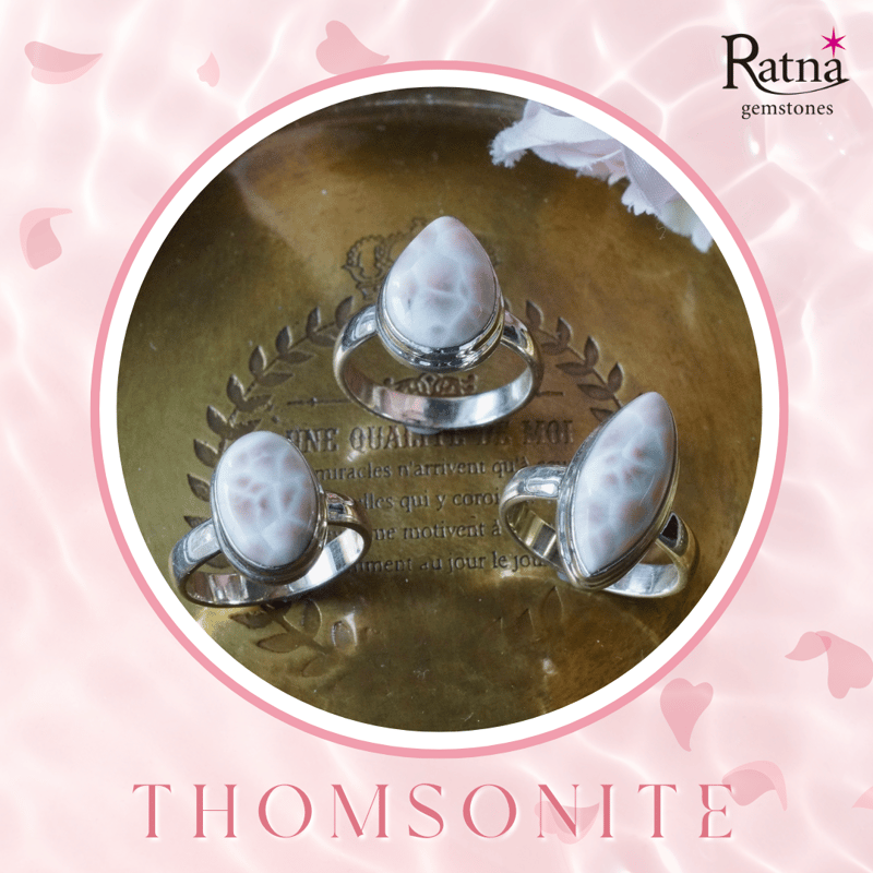 トムソナイト ペアーシェイプ リング シルバー925 12号（sv-880-3