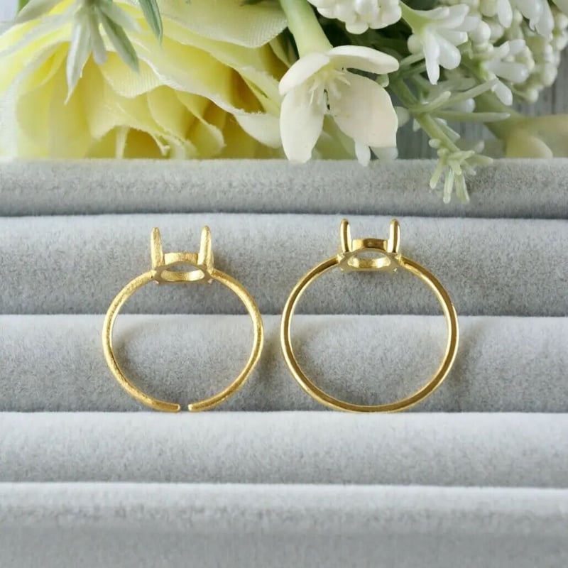 受注制作】ブラウン トルマリン リング 7号〜フリーサイズ/7号/9号/11