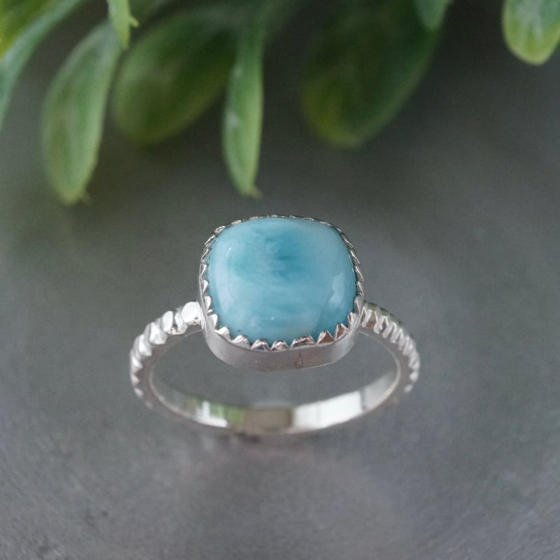 ラリマー シルバーリング