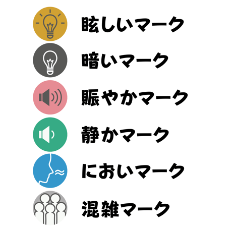 センサリーマップステッカー