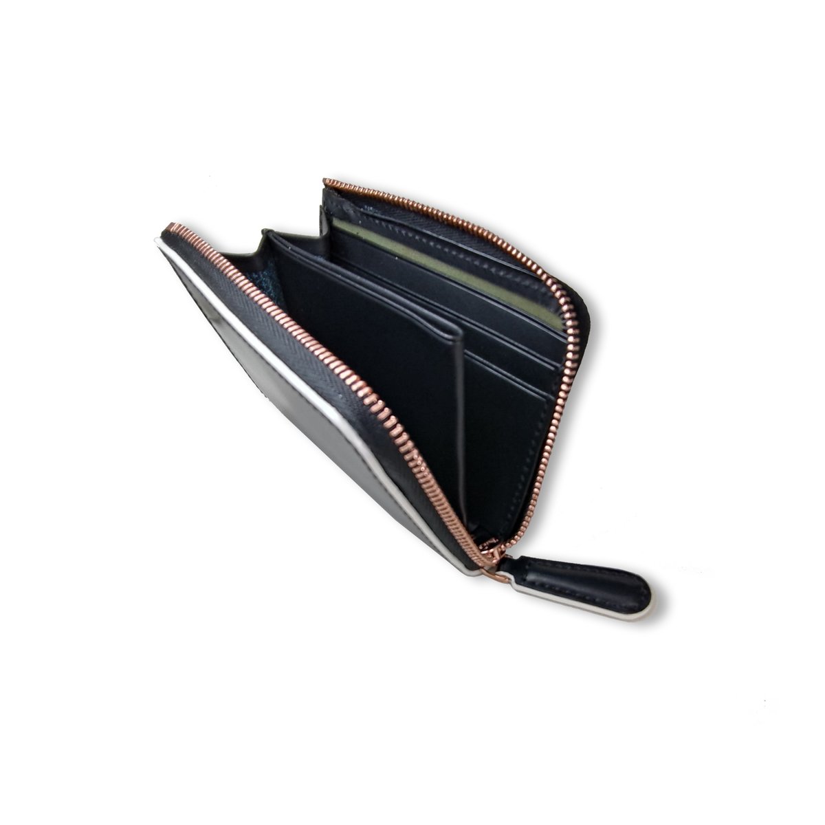 小物 HORWEEN Shell Cordovan LZip Wallet Horween] Shell Cordovan - Smart Wallet (L Zip)