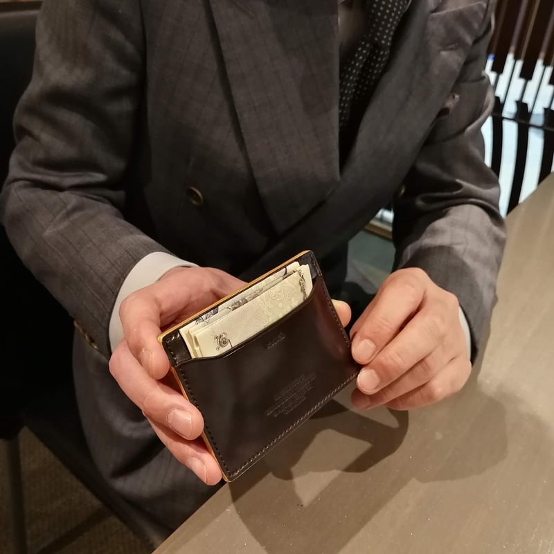 Horween] Shell Cordovan - Pass Card Case / [ホー