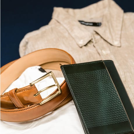 【Limited Stock】Horween Shell Cordovan Dress Belt /ホーウィン・シェルコードバン　サル革が選べるベルト