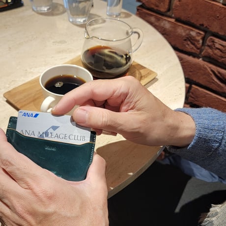 [Horween] Shell Cordovan - Pass Card Case / [ホーウィン・シェルコードバン] - パスカードケース