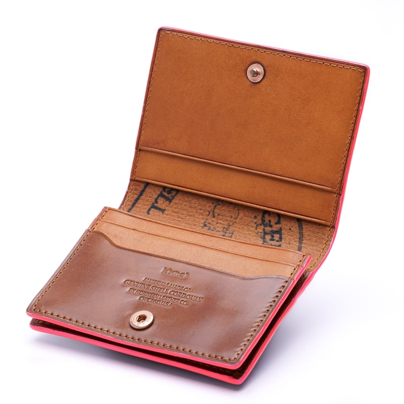 Horween Shell Cordovan] - Compact Wallet / [ホー
