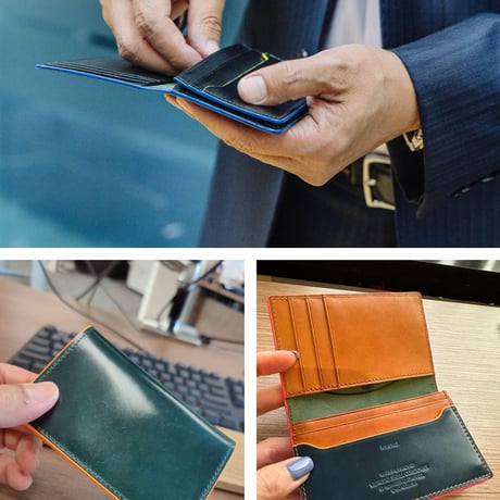 [Horween] Shell Cordovan-Business Card Case /  ホーウィン・シェルコードバン-名刺入れ KC52