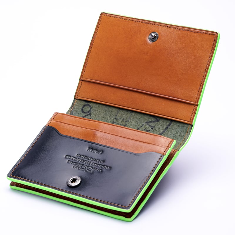 Horween Shell Cordovan] - Compact Wallet / [ホー