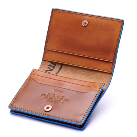 [Horween Shell Cordovan] - Compact Wallet / [ホーウィン・シェルコードバン] - ミニ財布