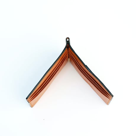 [Horween Shell Cordovan] - Embossed Money Clip Wallet / [ホーウィン・シェルコードバン] - 亀甲柄エンボスマネークリップウオレット