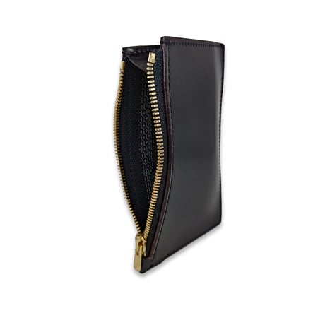 [Horween] Shell Cordovan - Smart Zip Wallet / [ホーウィン・シェルコードバン] - スマートジップウォレット