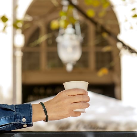 [Horween] Shell Cordovan - Bracelet  Stainless Steel with KIKKO pattern/ホーウィン・シェルコードバン　ブレスレット