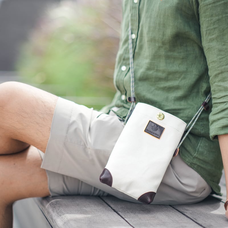 Horween] Shell Cordovan x Kurashik - Sacoche w