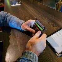 [Horween] Shell Cordovan - Smart Wallet with Coin Purse / [ホーウィン・シェルコードバン ] - コインケース付きスマートウォレット