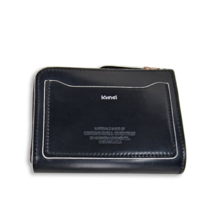 [Horween] Shell Cordovan - Smart Wallet (L Zip) / [ホーウィン・シェルコードバン] - スマートウォレット(L字ジップ)