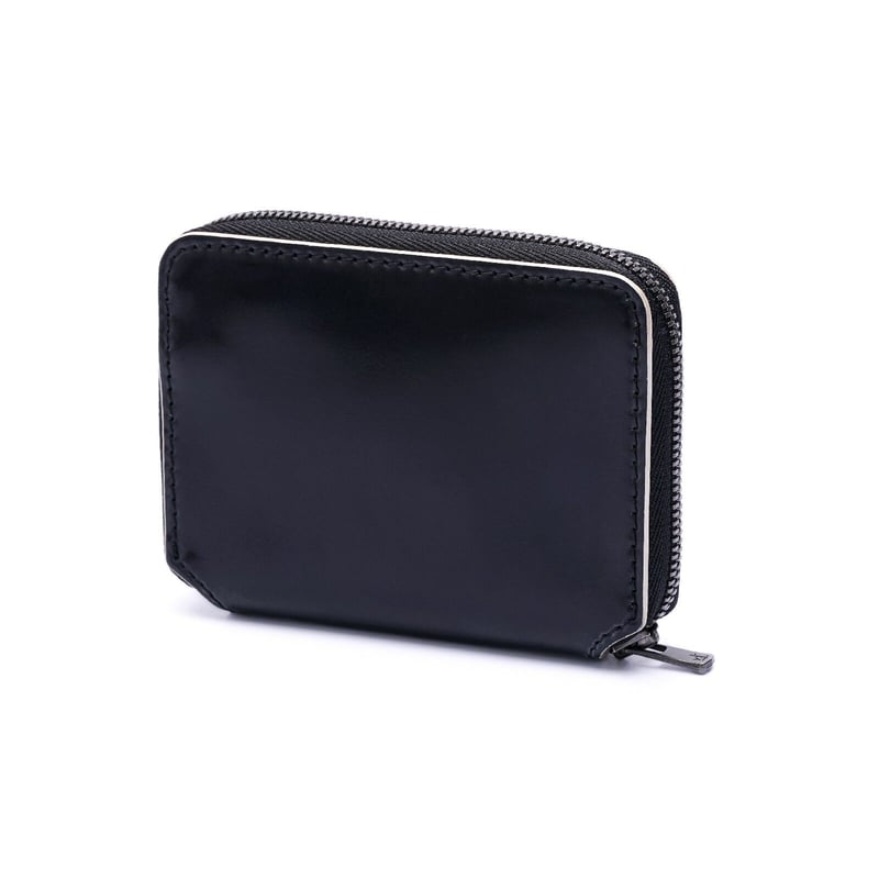 Horween] Shell Cordovan - Round Zip Card Walle