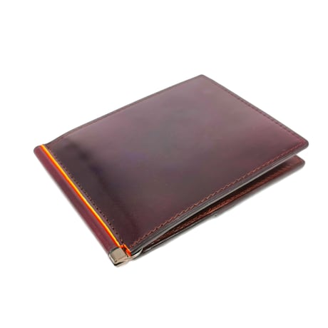 [Horween] Shell Cordovan-Money Clip Wallet / [ホーウィン・シェルコードバン] -マネークリップ ウォレット
