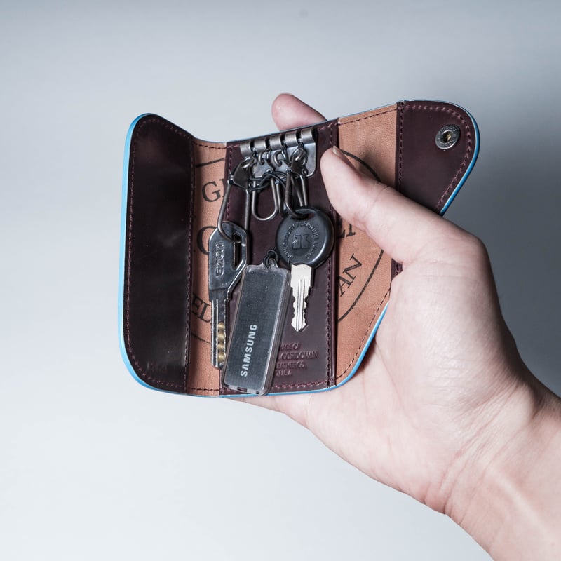 小物 q-horse Cordovan Leather Key Case il_fullxfull.
