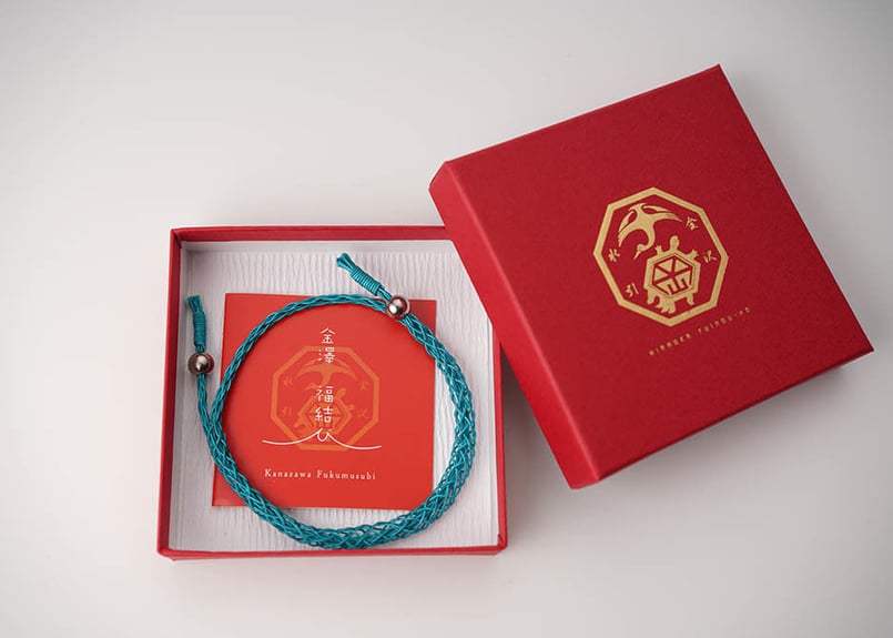金沢細水引 thin line® 「金澤福結び・チタン」 | 平岡結納舗 ONLINE STORE