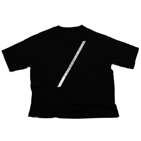 the FACTORY ロゴTシャツ（黒×銀）