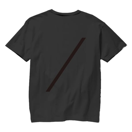 the FACTORY ロゴTシャツ (黒×黒ロゴ)