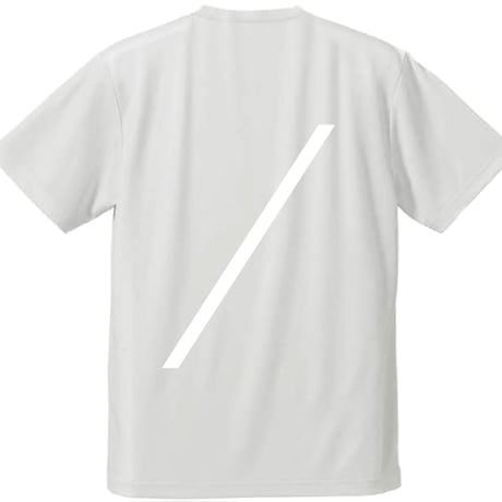 the FACTORY ロゴTシャツ (白×白ロゴ)