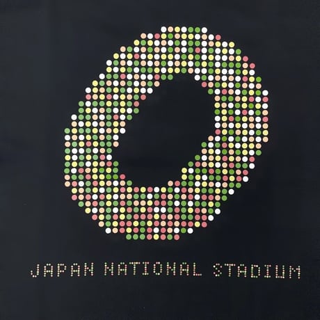国立競技場 Tシャツ(KOKURITSU pattern)
