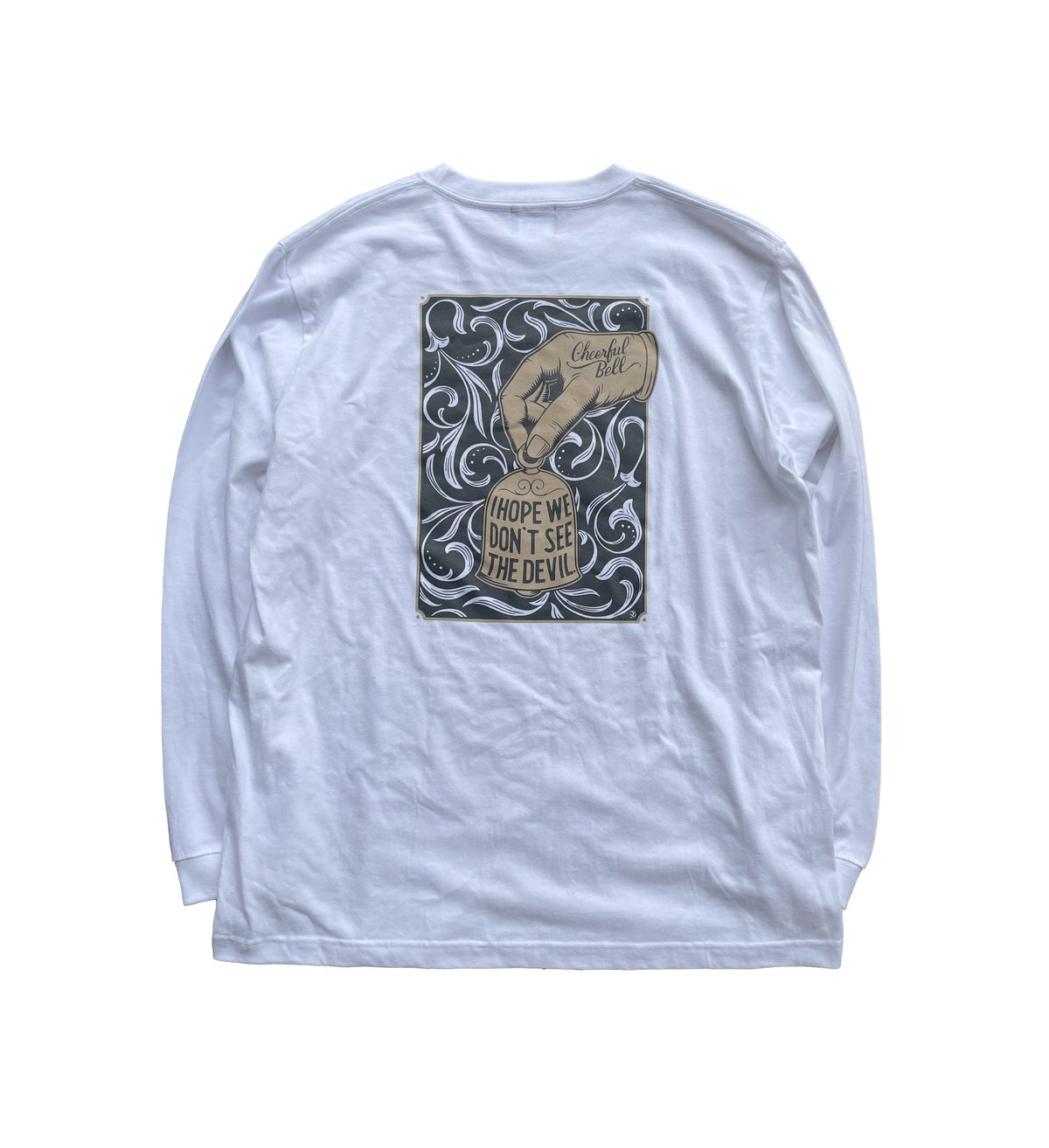 I HOPE WE DON'T SEE THE DEVIL ロングスリーブTシャツ CB002
