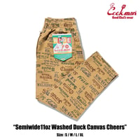 シェフパンツ Chef Pants Semiwide 11oz Washed Duck Canvas Cheers