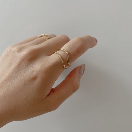Doublewave S925 Ring 2