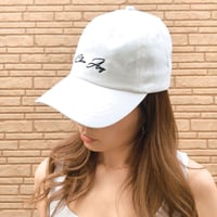 Sinple Logo Cap  White