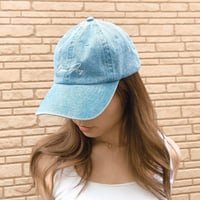 Sinple Logo Cap   LightBlueDenim