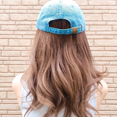 Sinple Logo Cap   LightBlueDenim