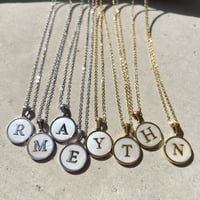 Alphabet  Necklace