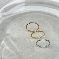 Stainless Ring 08 (3石)