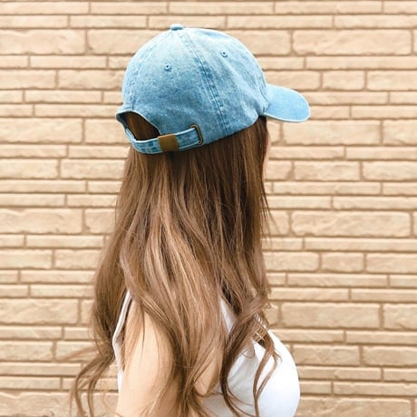 Sinple Logo Cap   LightBlueDenim