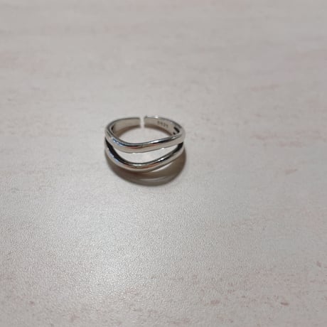 Doublewave S925 Ring 2