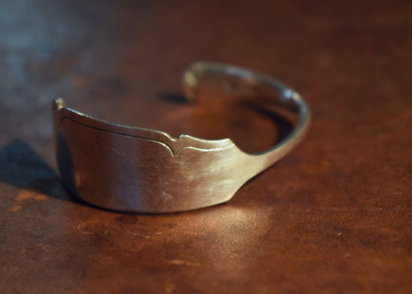 Tiffany & Co. ヴィンテージカラトリー バターナイフ バングル Tiffany&Co. アンティークカトラリー バターナイフバングル - mozme