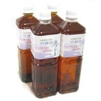 精製竹酢液100％　竹林の湯　1Ｌx4本セット