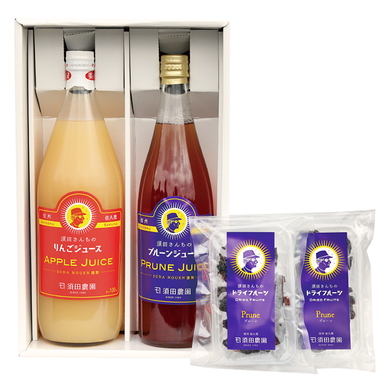 フルーツさん専用 ジュース＆ ドライフルーツセット | 信州・さくほ「須田農園」