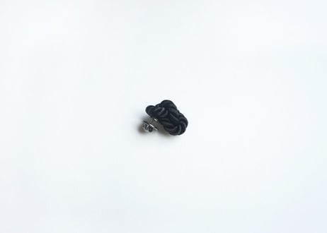 NOEUD　8knot - pin　Black