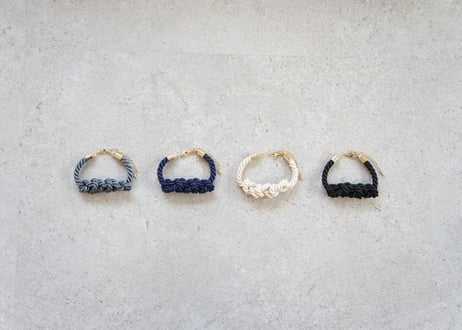 NOEUD　8knot - bracelet　Navy