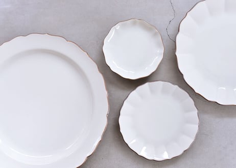 NOVEM Kutani Pottery　モッコ皿　S