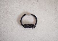 NOEUD　Lineknot - bracelet　Black