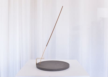 MOTON DESIGN STUDIO　incense holder Type A - Black