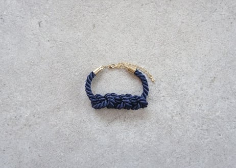 NOEUD　8knot - bracelet　Navy