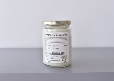 JAR CANDLE / Oakmoss & Amber